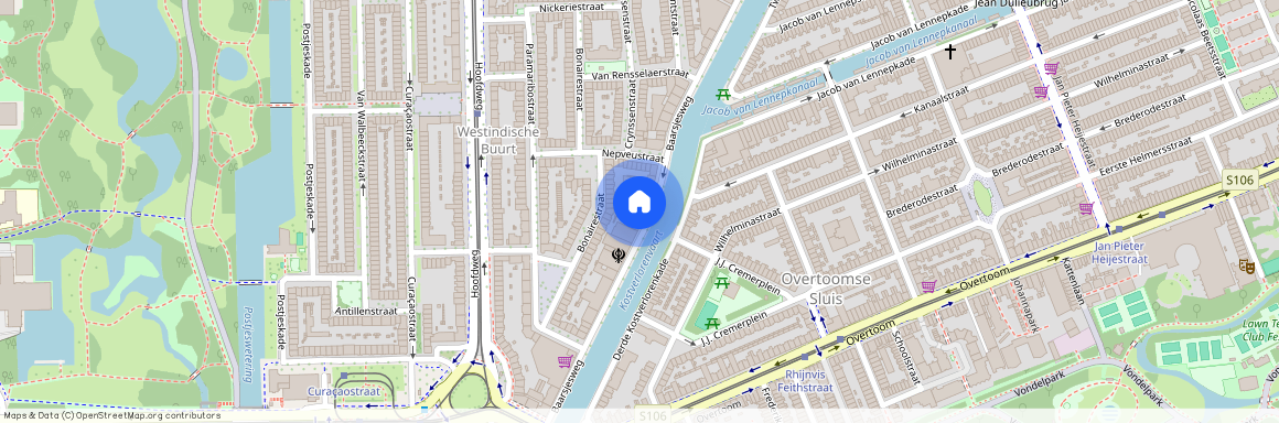 Baarsjesweg 269-F, Paramariboplein e.o., 1058AD, Amsterdam