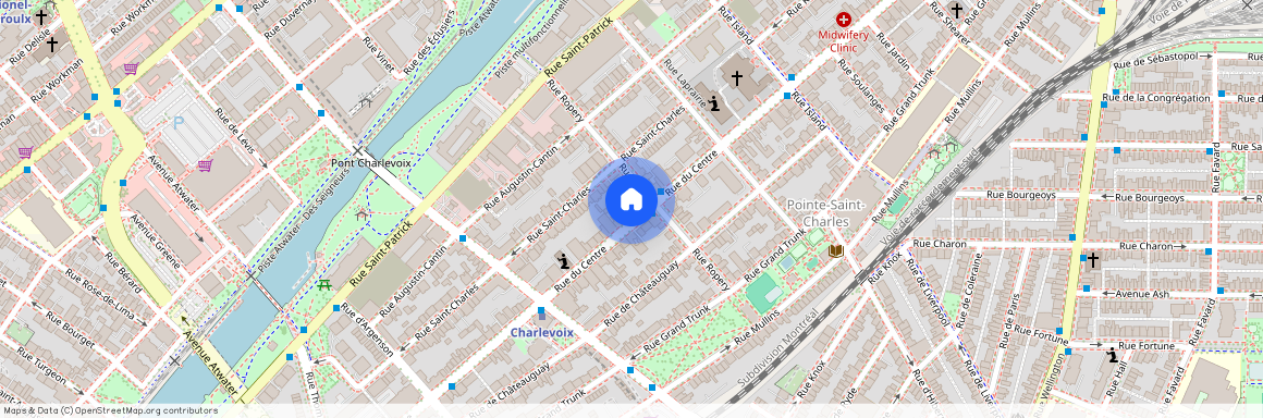 2419 Rue du Centre, app. 102, Montréal (Le Sud-Ouest), H3K1J9