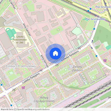 ul. Ludwika Rydygiera, Sady Żoliborskie, Żoliborz, Warszawa, mazowieckie