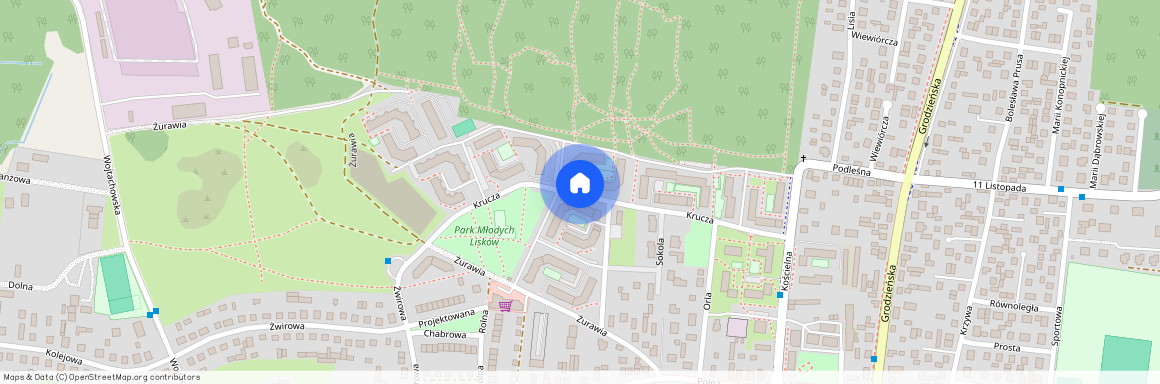 ul. Krucza, Wasilków, Wasilków, białostocki, podlaskie