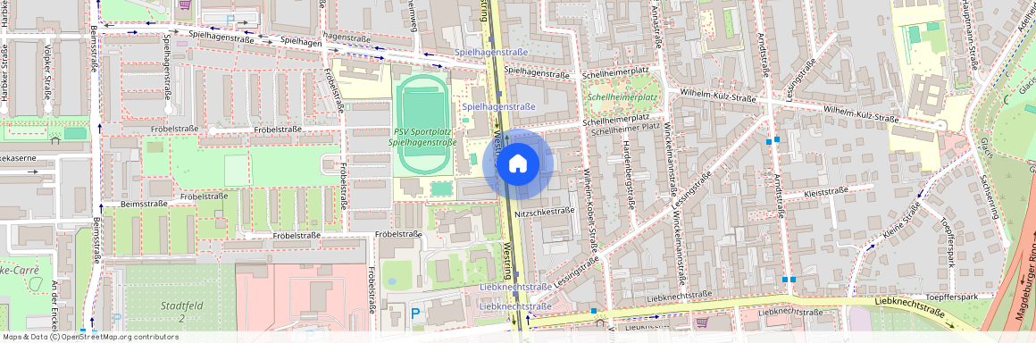 Westring 33, 39108 Magdeburg OT Stadtfeld Ost