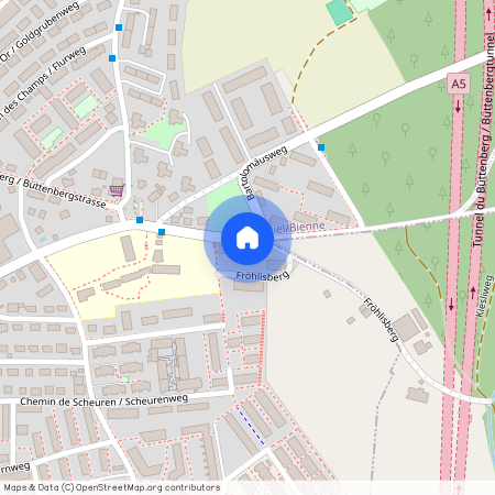 2504, Biel, Route Du Büttenberg / Büttenbergstrasse, 58