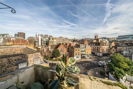Charming and spacious 1-bedroom top floor property with tremendous natural light and wonderful views towards some of London's most iconic landmarks. - Photo 5