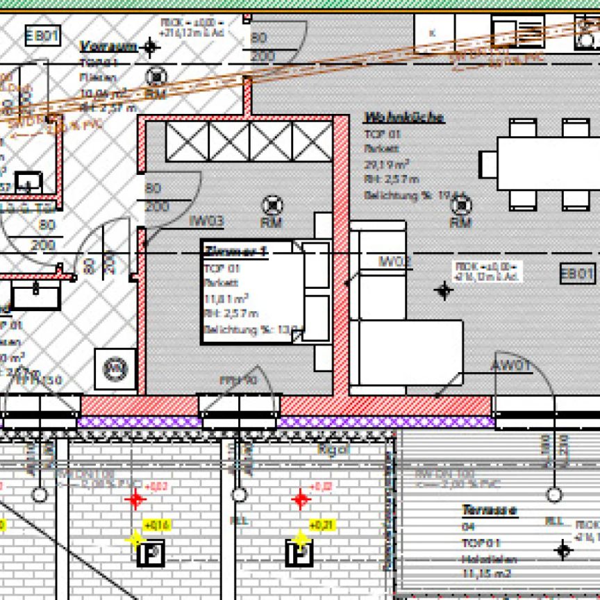 GEMÜTLICH, MODERN, ENERGIEEFFIZIENT: Fünf 2 Zimmer- Mietwohnungen mit Außenflächen warten auf Sie! - Foto 1