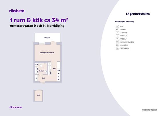 Armeraregatan 11, Norrköping - Foto 1