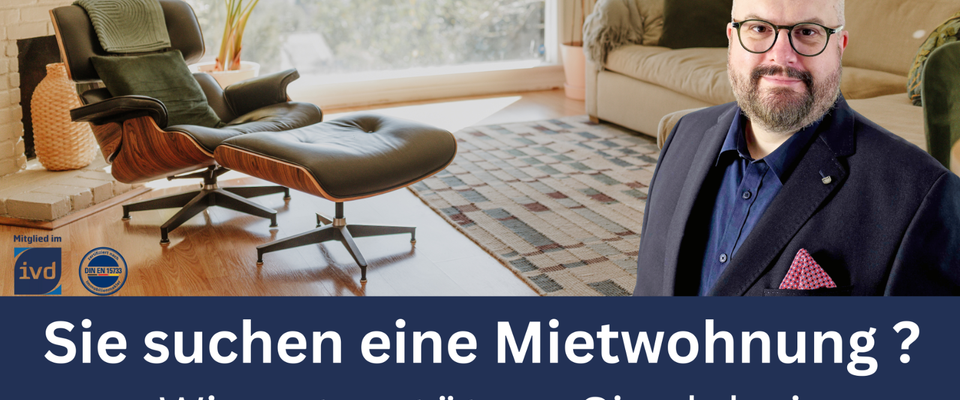 IHR MAKLER FÜR MIETE: Wohnung finden ODER stressfrei vermieten. - Foto 1