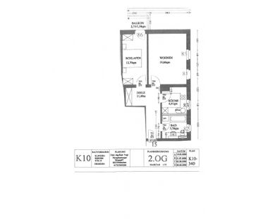 - 2 - Raumwohnung mit Balkon in Dresden - Plauen - Photo 1