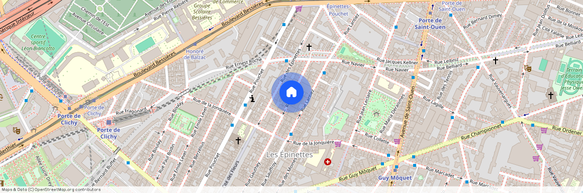 Rue Baron, Francja, Paris