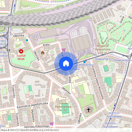 ul. Kręta, Nadodrze, Śródmieście, Wrocław, dolnośląskie