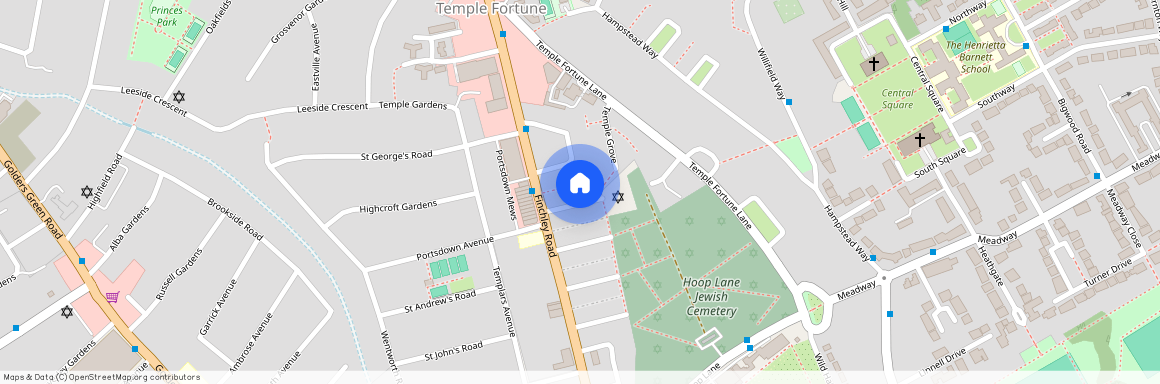 Alyth Gardens, Temple Fortune, NW11