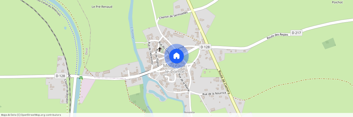 58190 Monceaux-Le-Comte