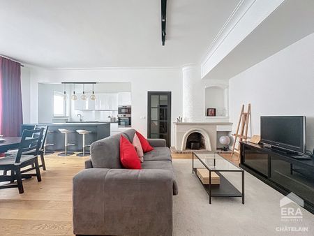 Gemeubeld appartement met 1 slaapkamer te huur in Brussel - Photo 2