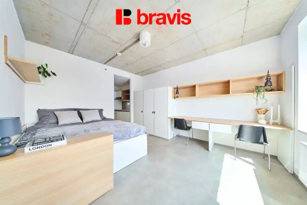 Pronájem moderního, kompletně zařízeného 1+kk, Brno - Trnitá, Dornych, neplatíte provizi - Photo 1