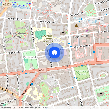 Prospect House, Donegal Street, Angel