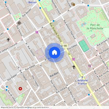 Villiers-Danton, Levallois-Perret