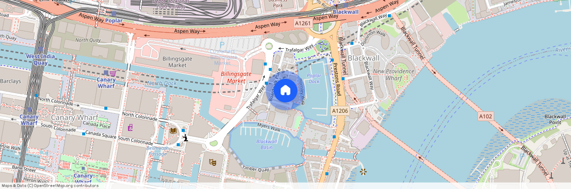 Boardwalk Place, Canary Wharf, E14