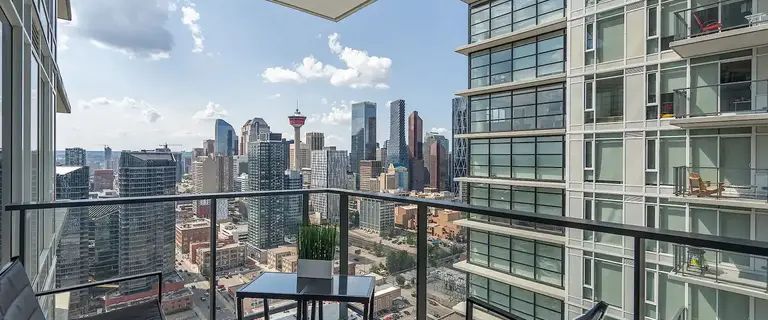 Luxury Condo + City views Calgary Downtown | 1188 3 St SE, Calgary - Photo 1