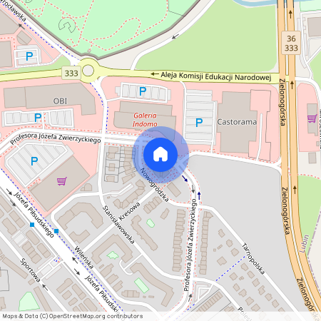 ul. Nowogródzka, Lubin, lubiński, dolnośląskie