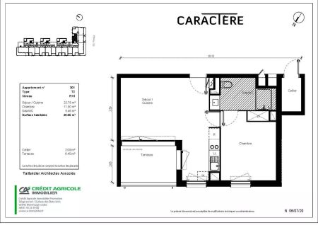 location Appartement T2 DE 40.05m² À BLAGNAC - Photo 3
