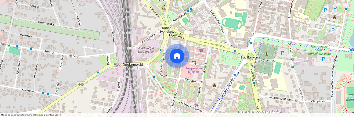 ul. Sobieskiego, Ostrów Wielkopolski, ostrowski, wielkopolskie