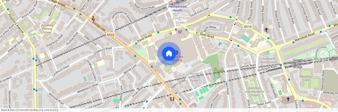 Rowland Hill Street, London, NW3