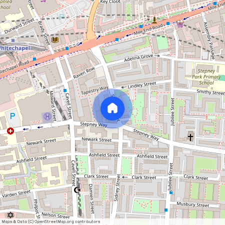 Sidney Street, Whitechapel, E1 2FY – 2 Bedrooms Flat