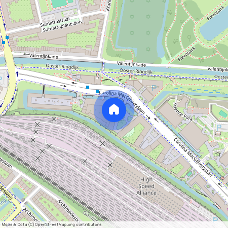 Amsterdam, 1098XB, Carolina MacGillavrylaan, 522