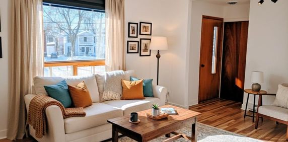 6 1/2 Rénové dans le quartier Ste-Marguerite (Animaux acceptés) - Photo 2