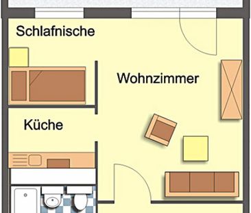 Single-Apartment mit großem Balkon! - Photo 6