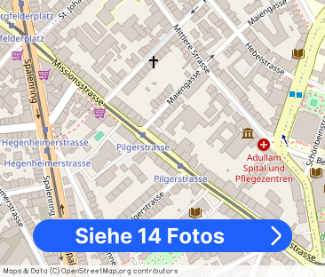 1 Zimmer, 34 m², 3. Stock - Foto 1