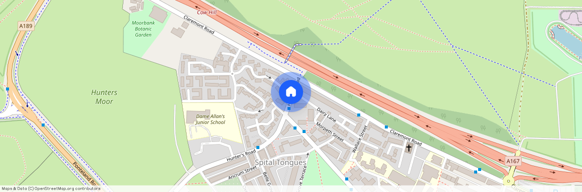 Hunters Road, Spital Tongues, Newcastle upon Tyne, NE2