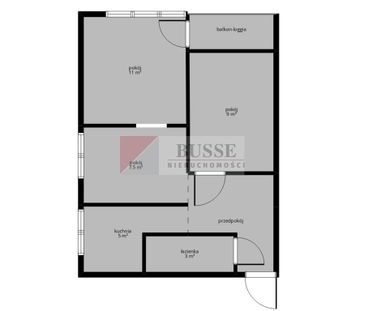 2 (3) pokoje wynajem Szczecin Drzetowo, balkon - Фото 1