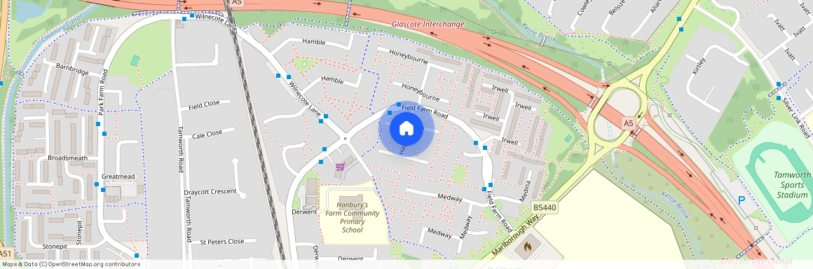 Hayle, Staffordshire, Tamworth, B77