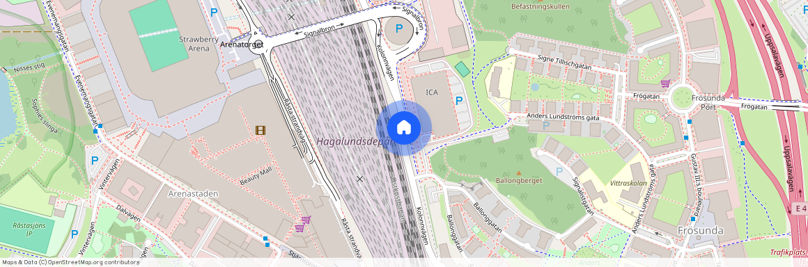 Kolonnvägen, Solna