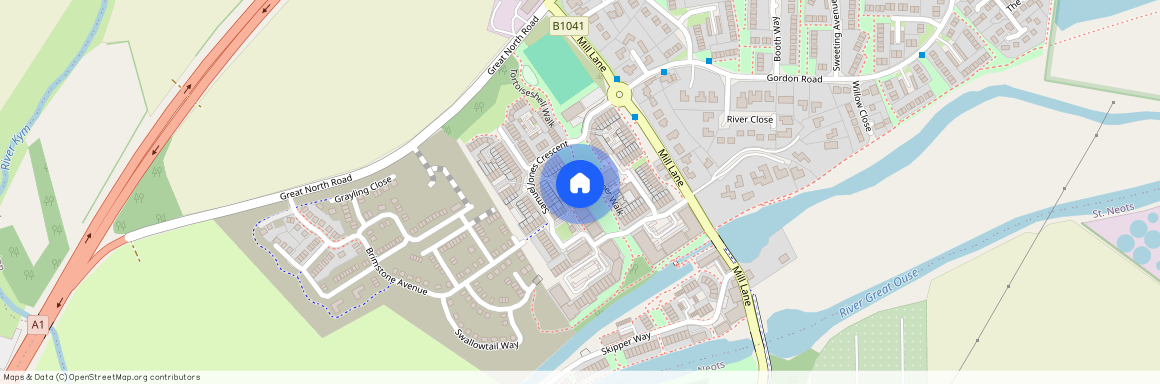 Samuel Jones Crescent, St. Neots