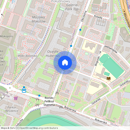 ul. Obrzeżna, Służewiec, Mokotów, Warszawa, mazowieckie