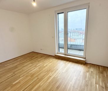 3 Zi Wohnung mit großer Terrasse im Dachgeschoss - nahe U1 (provisi... - Photo 5