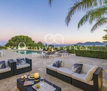 Cannes Location meublee a l'annee villa 7 pieces 284.68 m² piscine ... - Photo 4