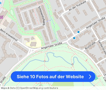 1 Raum Apartment mit Küche (mit Einbauküche) und Bad - Foto 1