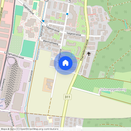 4104, Oberwil BL, Langegasse, 125