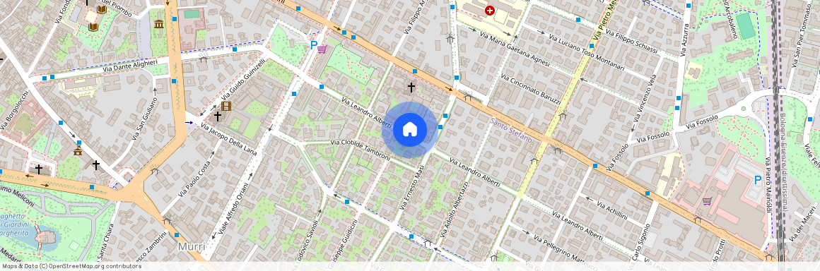 Via Leandro Alberti, Bologna, Emilia-Romagna 40137