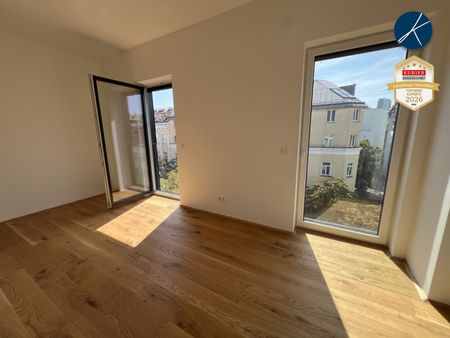 *Superprojekt: ''Über den Baumwipfeln" TOP 49 Sonnige 3 Zimmer + Küche *MIT ZWEI TRAUMHAFTEN WEST-LOGGIEN* - Photo 4
