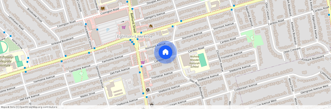 174 Caribou Road Unit# Main, Toronto