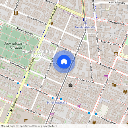 Schnorrstraße 2, 80799 München - Maxvorstadt