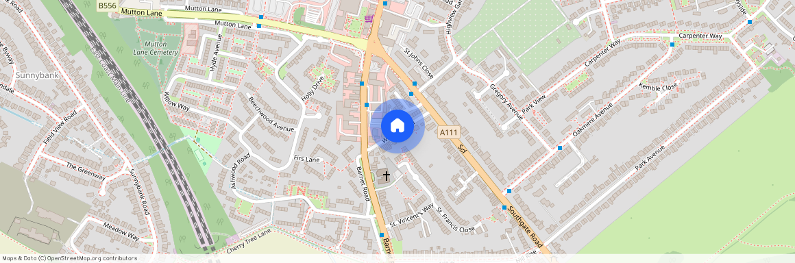 Whaley Road, Potters Bar
