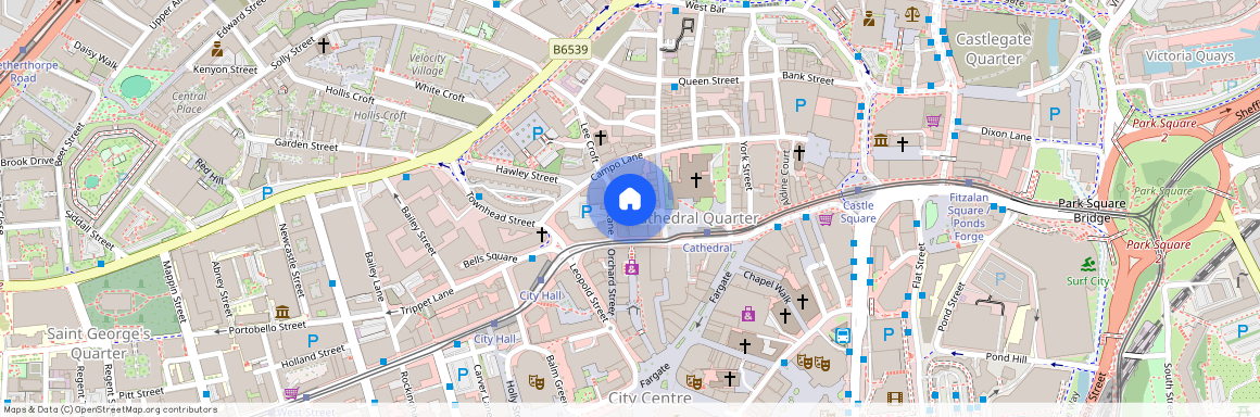 Saint James' Street, Cathedral, Sheffield, S1 1XN, United Kingdom