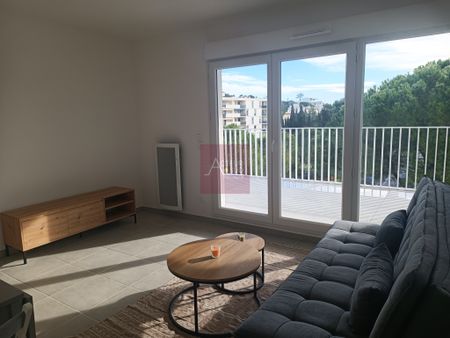 LOCATION APPARTEMENT 2 PIÈCES MEUBLÉ MONTPELLIER AIGUELONGUE - Photo 2