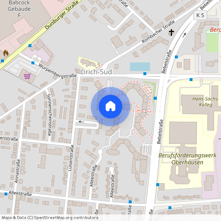 Bebelstraße 25, 46049 Oberhausen