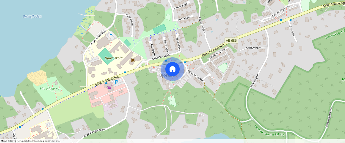 Värmdö, Djurö, Stockholm, Björkåsvägen 12A