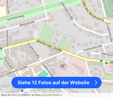 gemütliche 1 Raum Wohnung in Nähe des Stadtzentrum von Gera! - Foto 1